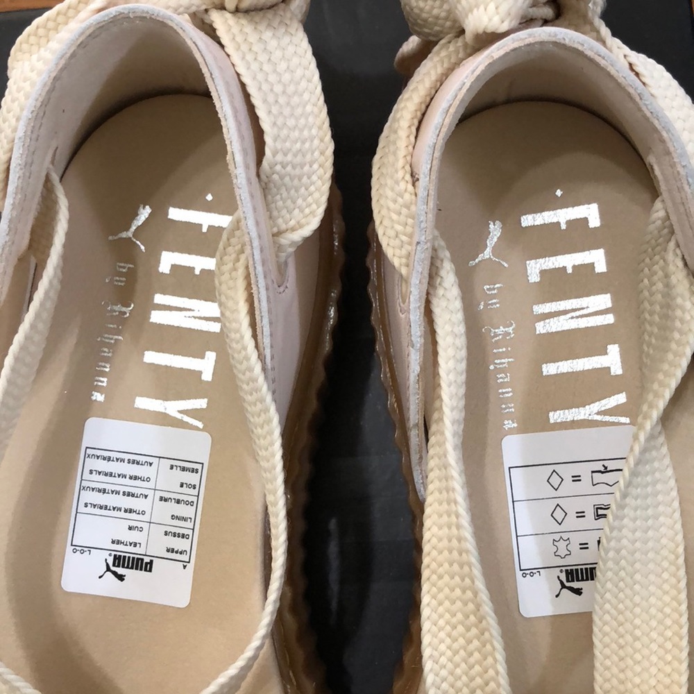🌷1 pair left🌷Rihanna Fenty Bow Creeper Sandals - Picture 5 of 8